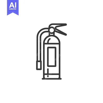 Popular premium asset: Minimalist Fire Extinguisher Icon: Safety and Prevention Symbol