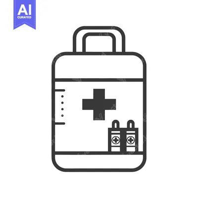 Popular premium asset: A first aid kit illustration containing medical and healthcare related