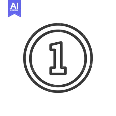 Aset desain premium: First Page Icon Line Art Icon  3919