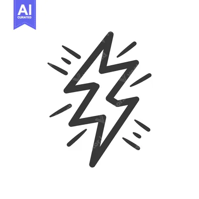 A stylized image of an electric lightning bolt symbol