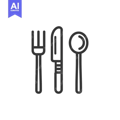 Popular premium asset: Minimalist Cutlery Icon: Fork, Knife, and Spoon in Bold Outline Style