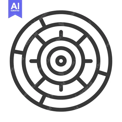 Aset premium populer: A concentric circular diagram showing data segmentation and focus