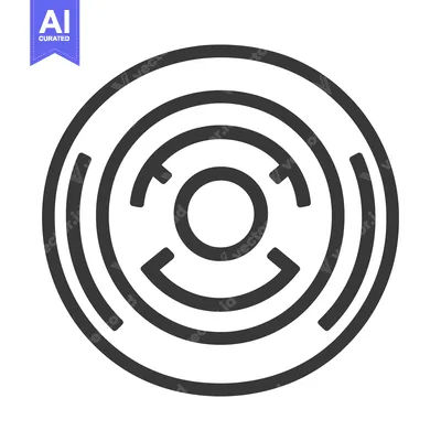 Popular premium asset: A circular design showcasing concentric rings and an inner circle