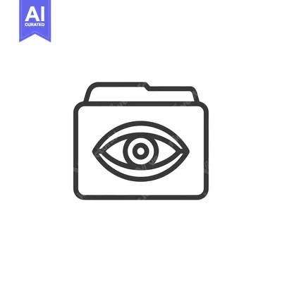 Popular premium asset: Eye-Catching Folder Icon: Minimalist Design for Data Security and Surv