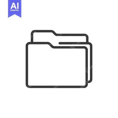 Popular premium asset: Minimalist Folder Icon: Clean, Modern Design for File Management and O
