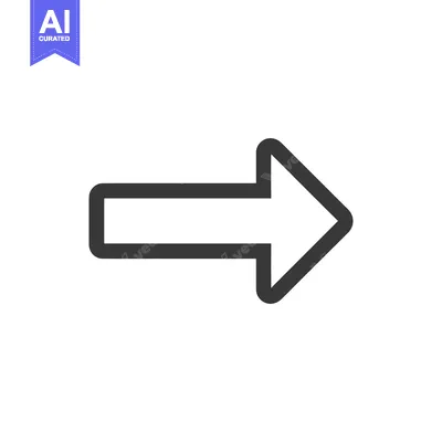 Popular premium asset: Bold Right Arrow Icon: Simple, Modern, and Directional Graphic Element