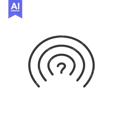 Aset premium populer: Four Concentric Arcs with a Question Mark in the Center
