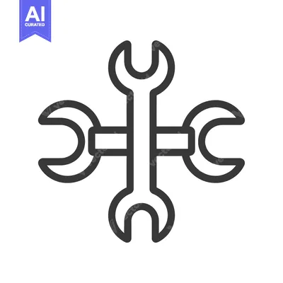 Popular premium asset: Four Interlocking Wrenches Icon