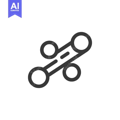 Popular premium asset: Molecule Structure Icon: Simple, Bold Line Art on White Background