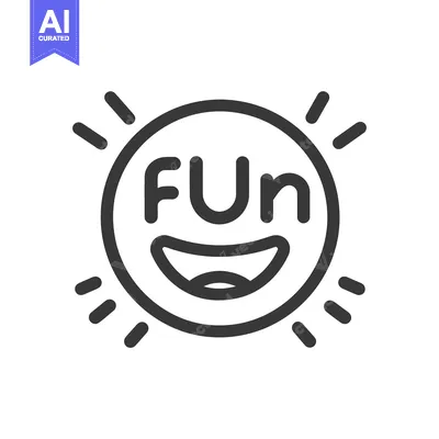 Popular premium asset: A happy sunburst design featuring the word fun and a smiling face