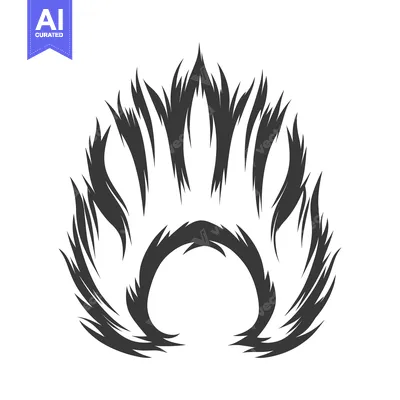 Aset desain premium: A stylized graphic illustration of a large clawed animal print