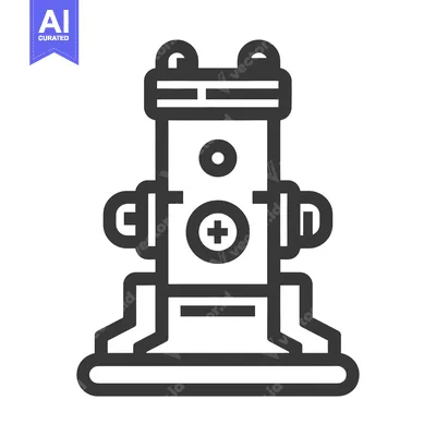 Premium design asset: A black and white line illustration of an automotive jack