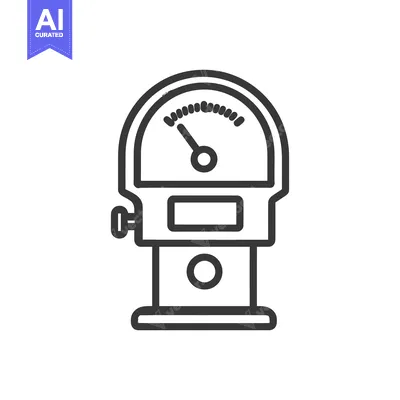 Popular premium asset: Retro Style Scale Icon, Minimalist Design, Black Outline on White Back