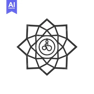Premium design asset: Geometric Design with a Drop and Two Circles