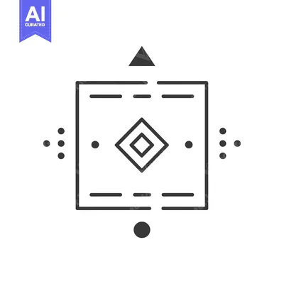 Aset premium populer: Geometric Pattern with Square, Triangle, and Dots