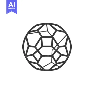 Aset premium populer: Geometric Sphere with a Complex Pattern of Interconnected Lines