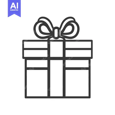 Popular premium asset: A boxed present tied with a decorative bow on top