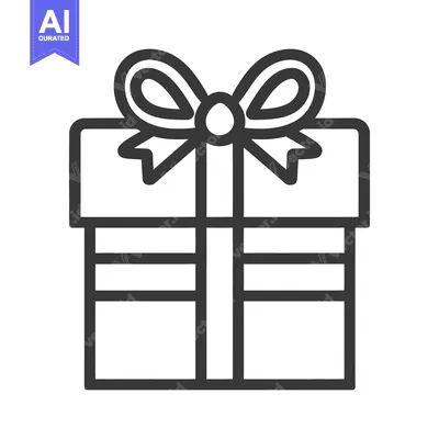 Popular premium asset: A wrapped present featuring a decorative ribbon bow on top