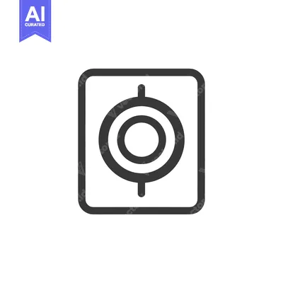 Popular premium asset: Minimalist Target Icon: Concentric Circles in Rounded Square Frame