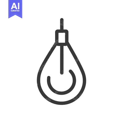 Premium design asset: Minimalist Power Button Icon: Clean Line Art on White Background