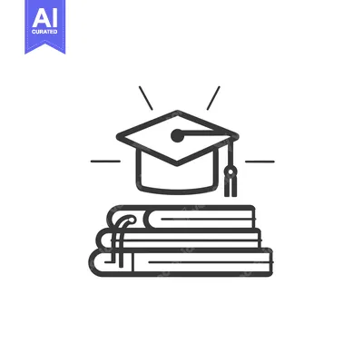 Popular premium asset: Graduation Cap on Top of Stacked Books