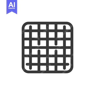 Popular premium asset: Minimalist Grid Icon with Rounded Corners and Unique Bottom Extensions
