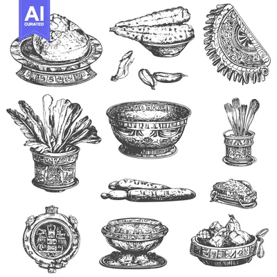 Popular premium asset: Hand-Drawn Illustration of Ancient Mayan Artifacts