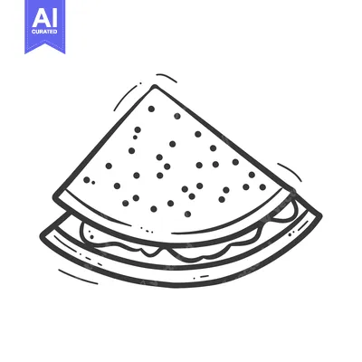 Popular premium asset: Hand-Drawn Outline Illustration of a Watermelon Slice