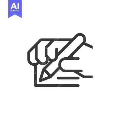 Popular premium asset: Hand Holding Pencil Writing on Paper