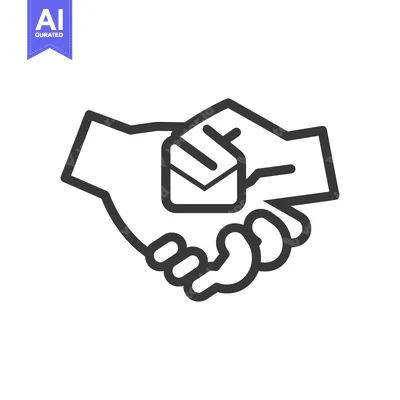 Popular premium asset: Handshake with an Envelope Icon