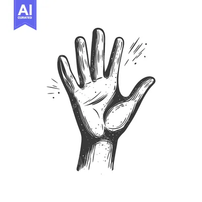 Popular premium asset: Hand with Fingers Extended in a High Five Gesture