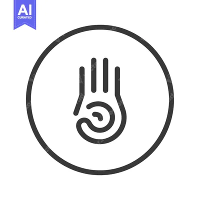 Popular premium asset: Hand with Four Fingers and a Thumb Inside a Circle