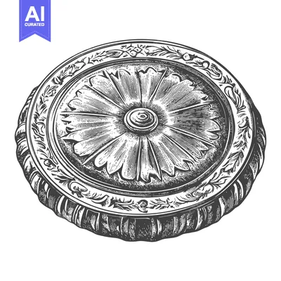 Popular premium asset: Ornate Decorative Circular Ceiling Medallion Design
