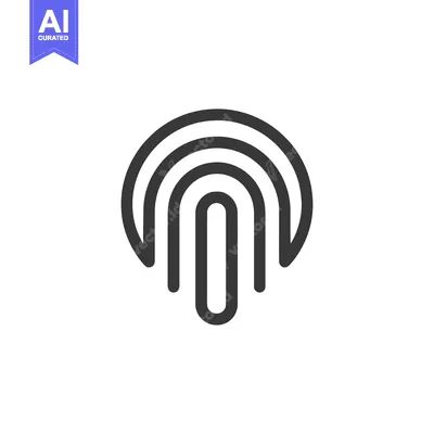 Popular premium asset: Minimalist Concentric Arcs and Rectangle Design on White Background