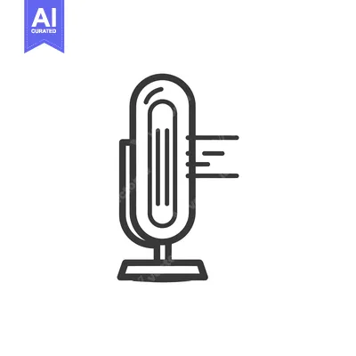 Aset premium populer: Minimalist Icon of a Modern Air Purifier with Clean Lines and Simple D