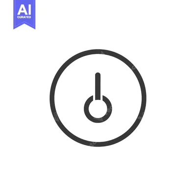 Popular premium asset: Minimalist On/Off Switch Icon: Clean, Modern Design on White Backgroun