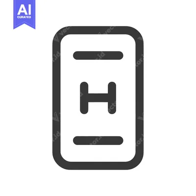 Popular premium asset: Minimalist Hotel Icon: Rounded Rectangle with 'H' Symbol and Horizonta