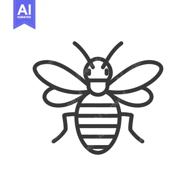Popular premium asset: A stylized illustration depicting a honeybee wearing a facemask
