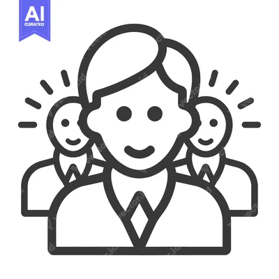 Aset premium populer: Smiling group of business people with ideas and success