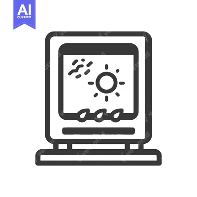 Popular premium asset: Weather Forecast Display: Stylized Icon of Sun, Clouds, and Rain