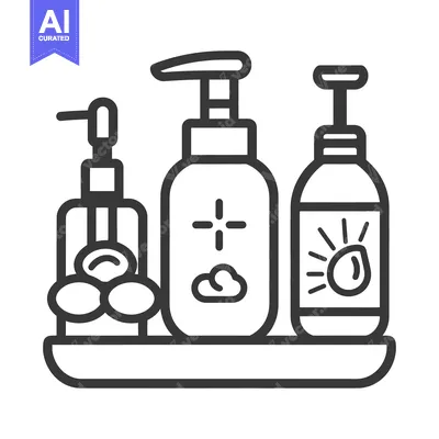 Popular premium asset: Three bottles of different soap dispensers on a tray