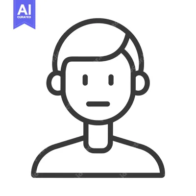 Popular premium asset: Simple Icon Depicting the Front View of a Human Person