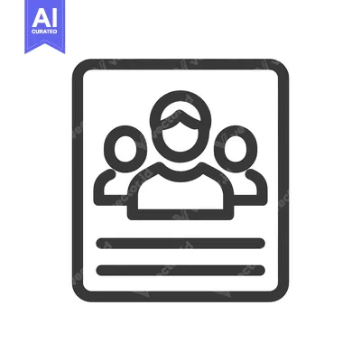 Aset premium populer: Teamwork Icon: Group of People on Document, Collaboration Symbol