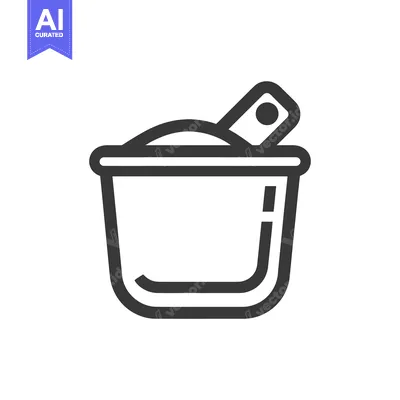 Aset premium populer: Mortar and Pestle Icon: Simple, Modern, Minimalist Design