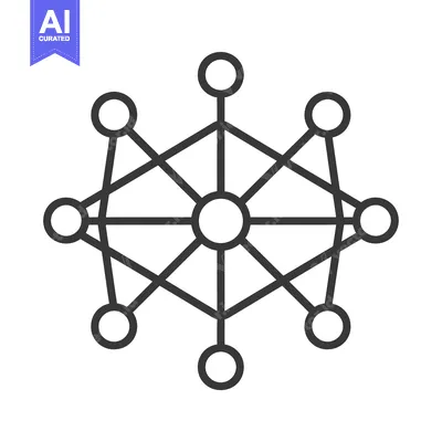 Aset premium populer: Interconnected Circles Forming a Geometric Pattern