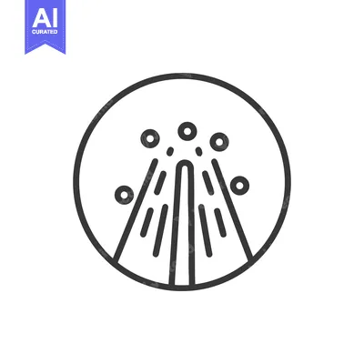 Popular premium asset: Minimalist Fountain Icon: Circular Design with Water Jets and Bubbles