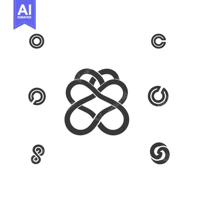 Popular premium asset: Intertwined Circles Form a Complex Geometric Pattern