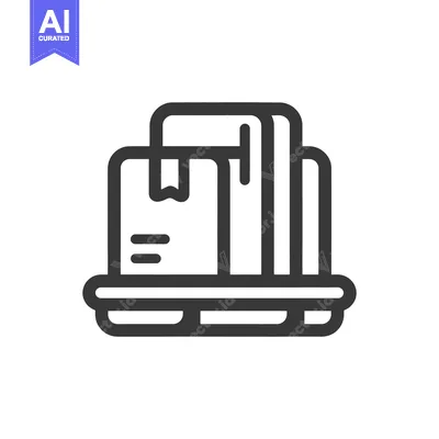 Popular premium asset: Minimalist Icon of Stacked Boxes on Pallet for Shipping Logistics
