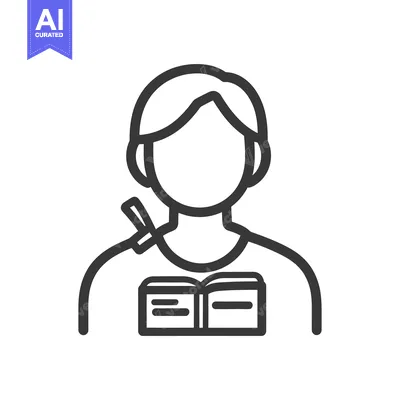 Aset desain premium: A person holding a pen is reading from an open book