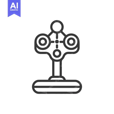 Popular premium asset: A stylized illustration of a unique optical device design